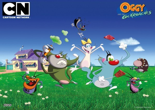 oggy and the cockroaches cartoon network hindi